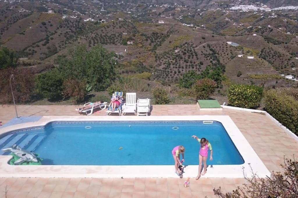 Countryside Private Apartment With Pool & Sea View Torrox Exterior foto